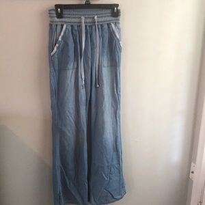 Pants elastic “Rewash LA” Brand Whitewashed blue